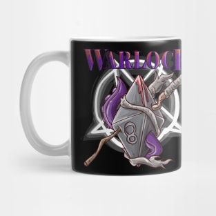 Warlock Dice D8 Funny Dungeons And Dragons DND D20 Lover Mug